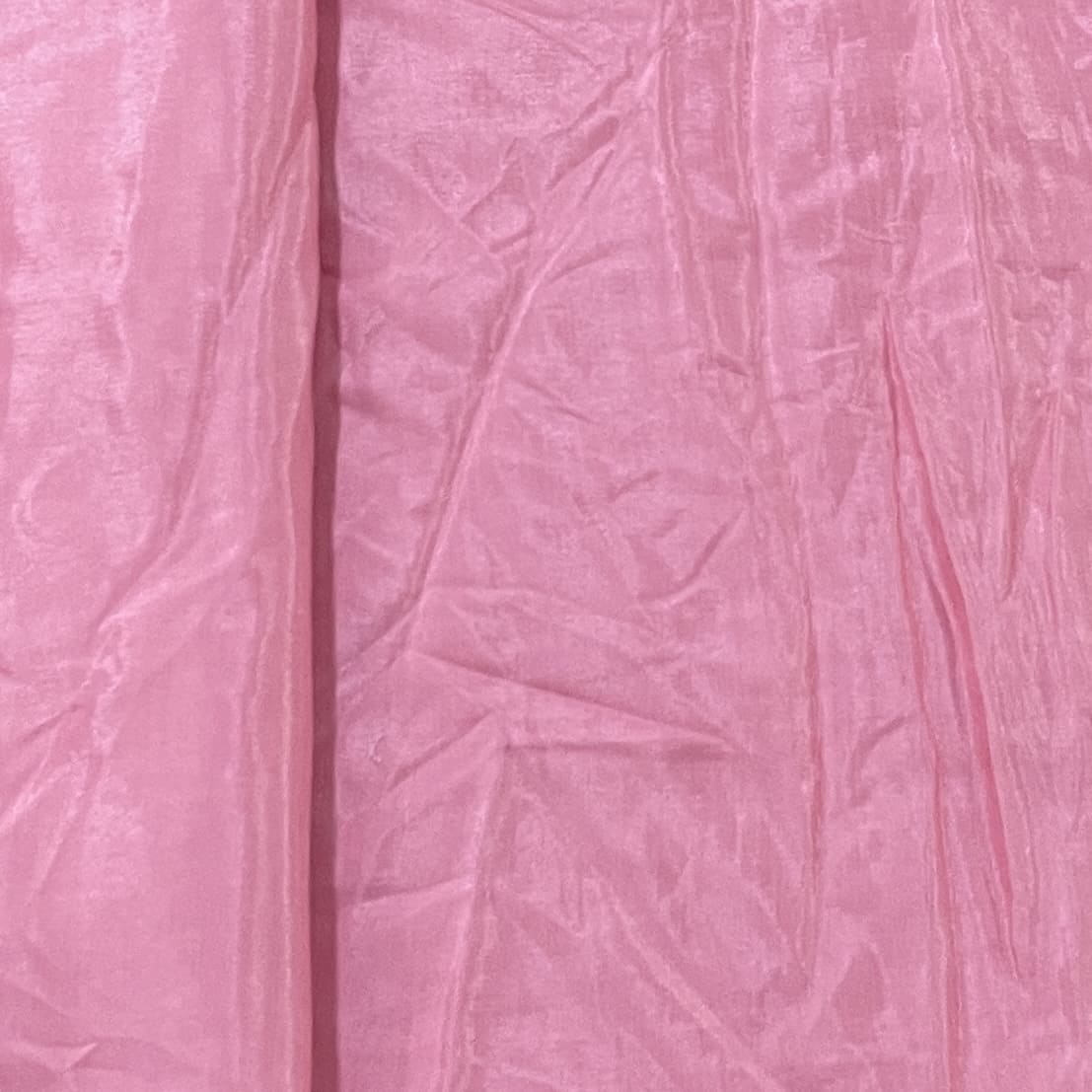 Dark Coral Pink Solid Shantoon Fabric