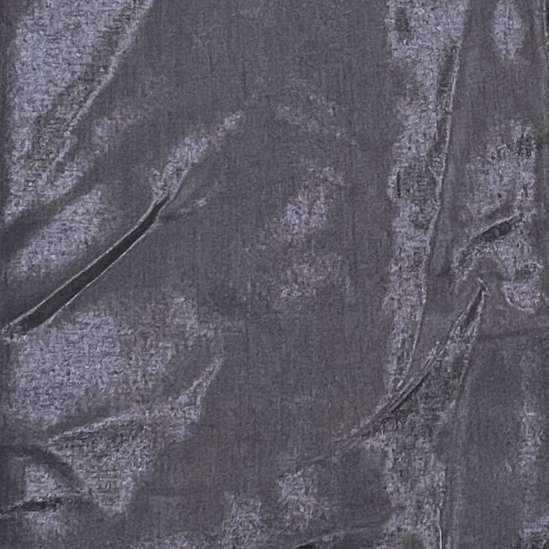 Umber Brown Solid Shantoon Fabric