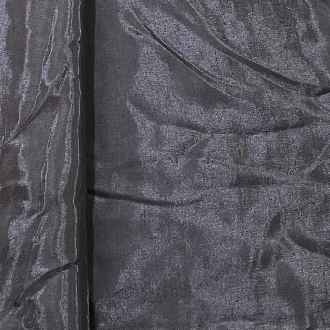 Umber Brown Solid Shantoon Fabric