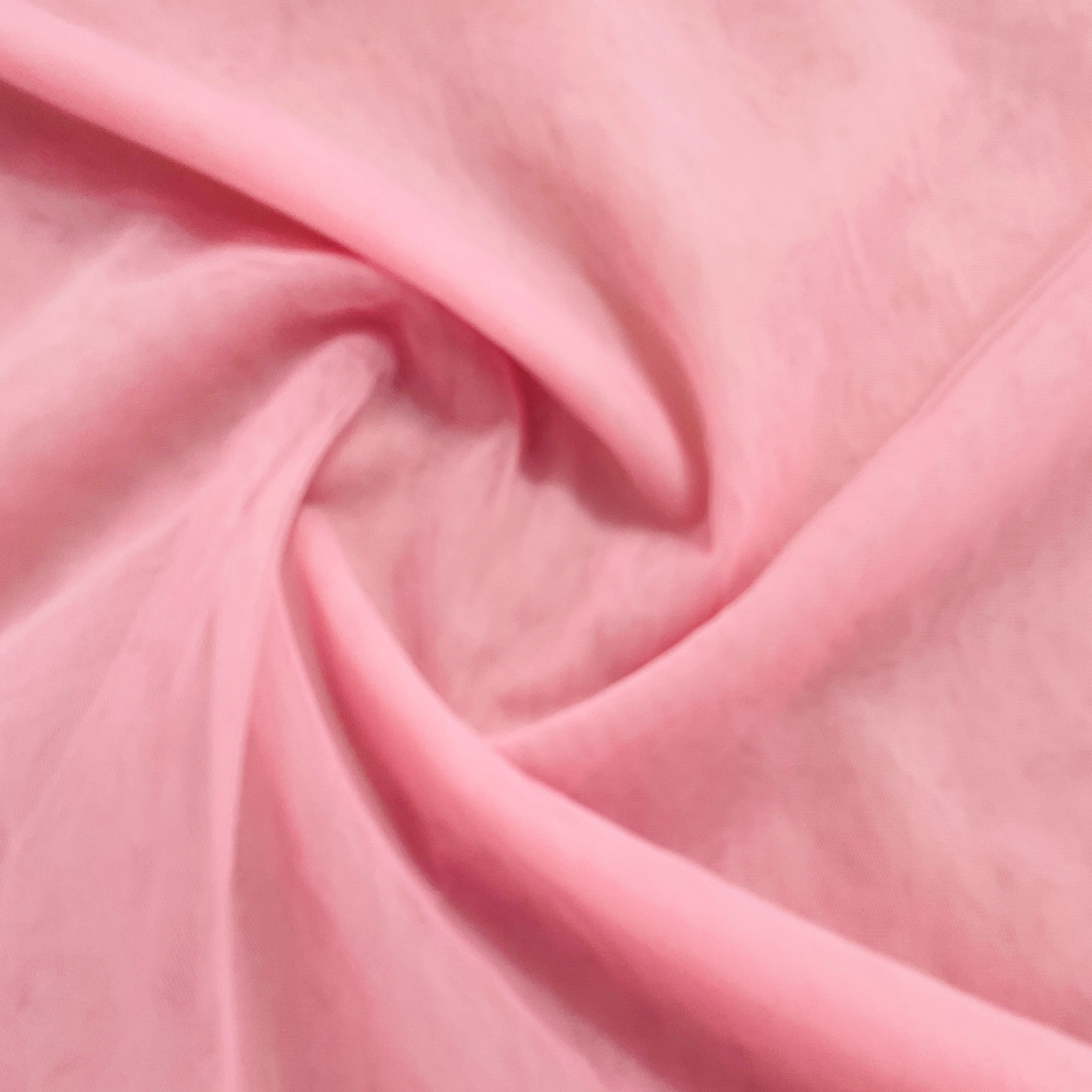 Watermelon Pink Solid Net Fabric - TradeUNO
