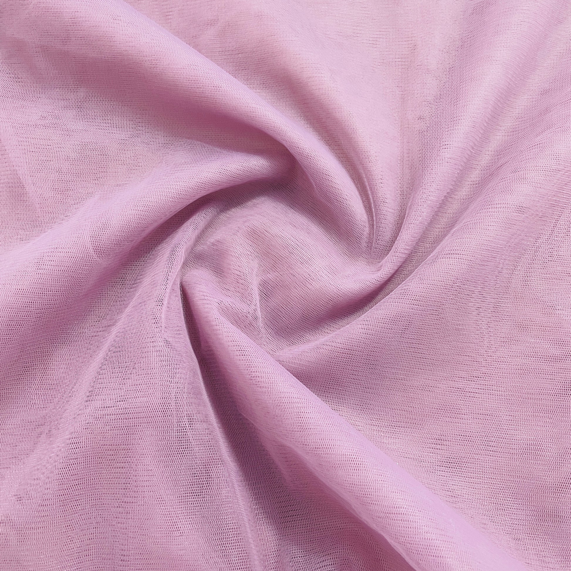 Grape Purple Solid Net Fabric - TradeUNO