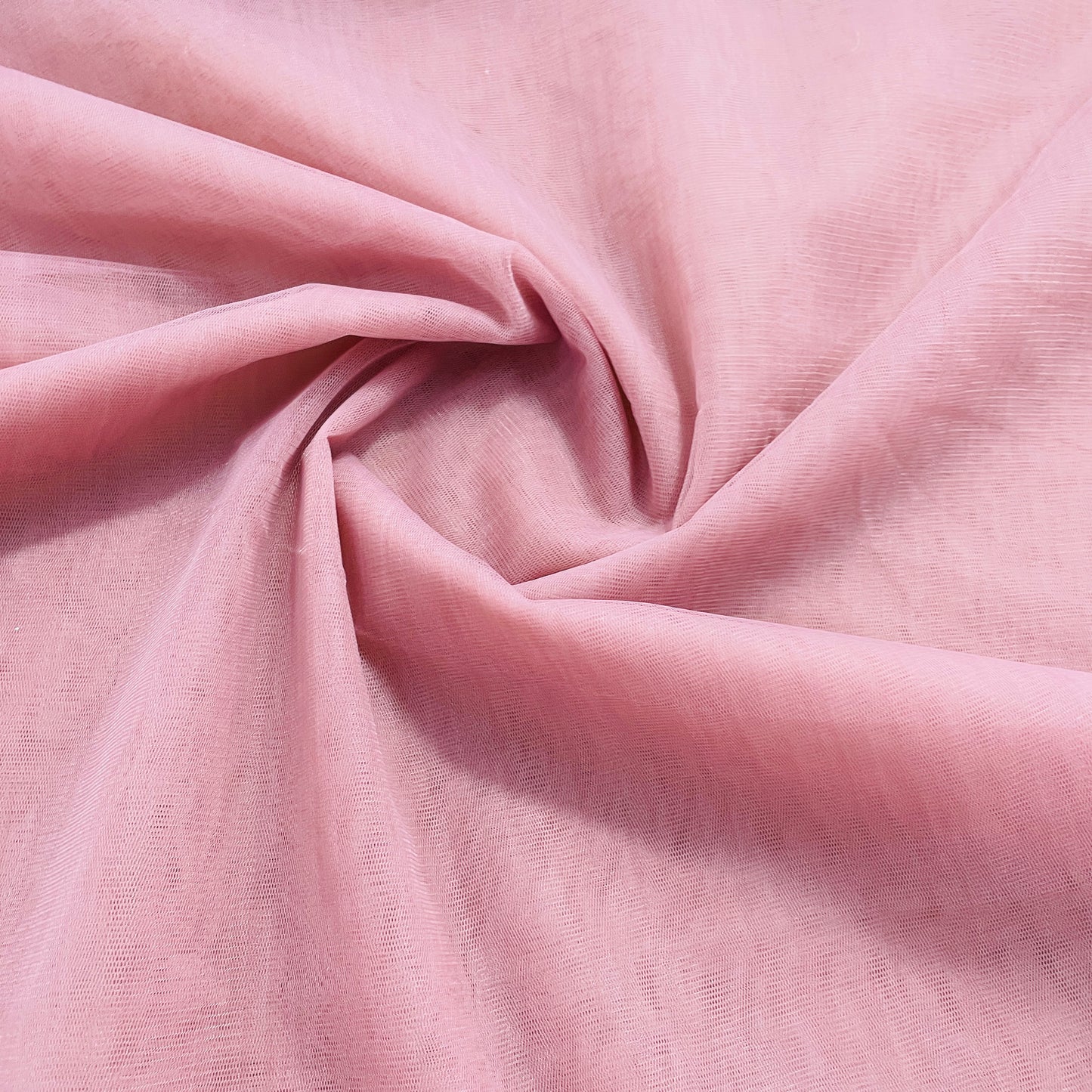 Rosewood Pink Solid Net Fabric - TradeUNO