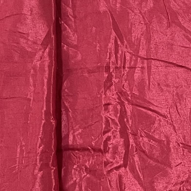 Falu Red Solid Shantoon Fabric