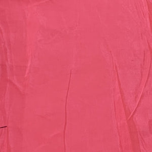 Light Neon Pink Solid Shantoon Fabric