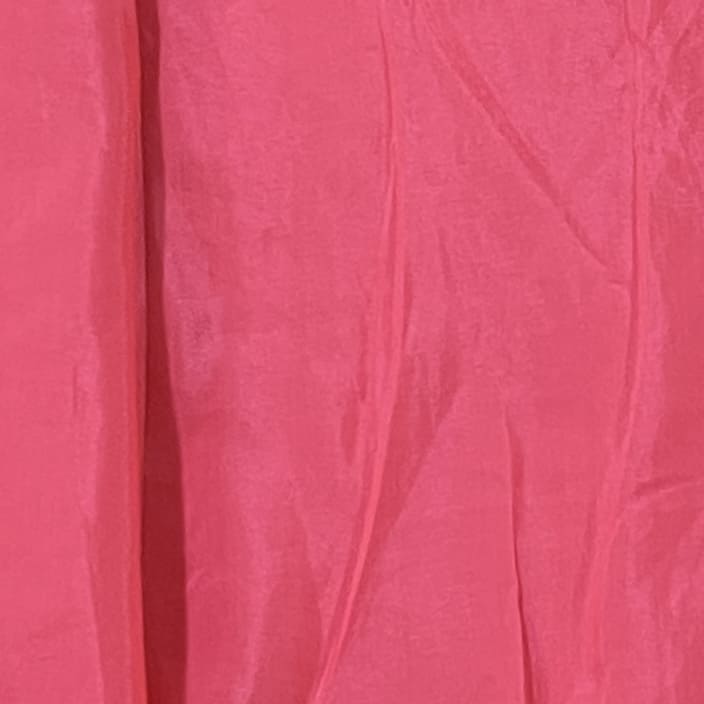 Light Neon Pink Solid Shantoon Fabric
