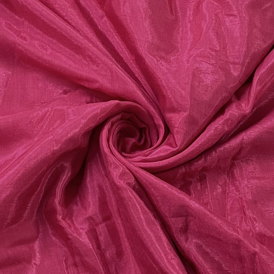 Cerise Pink Solid Shantoon Fabric