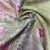 Premium Chanderi Silk Green Multicolor Madhubani Fabric