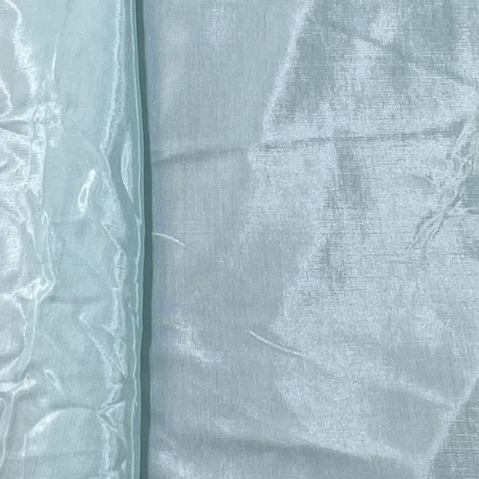 Sea Blue Solid Shantoon Fabric