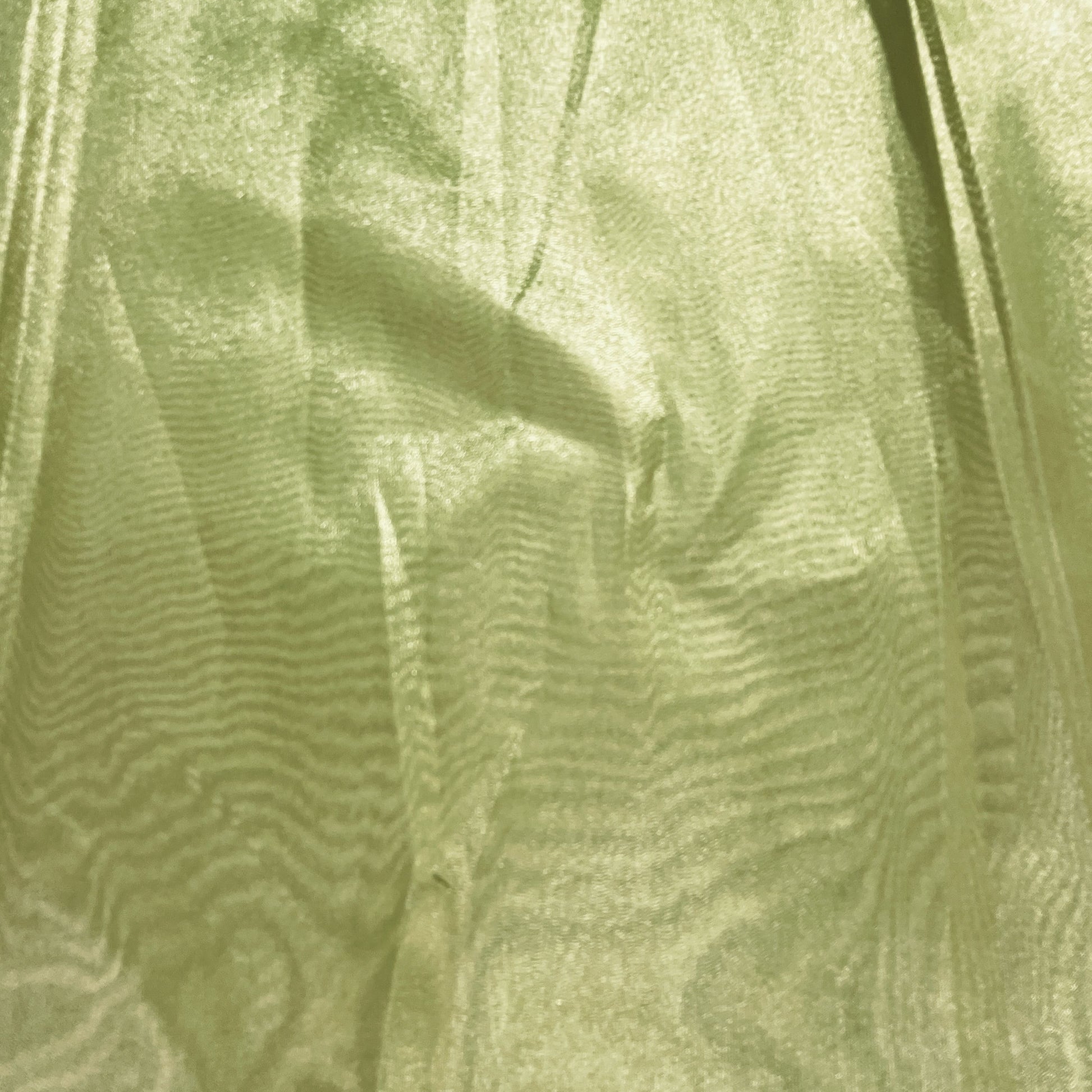 Olive Green Solid Tissue Fabric