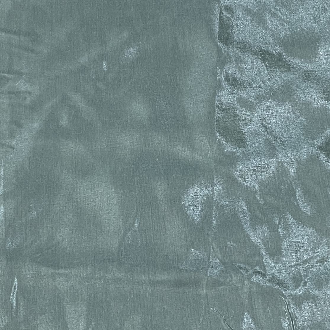 Dark Sage Green Solid Shantoon Fabric