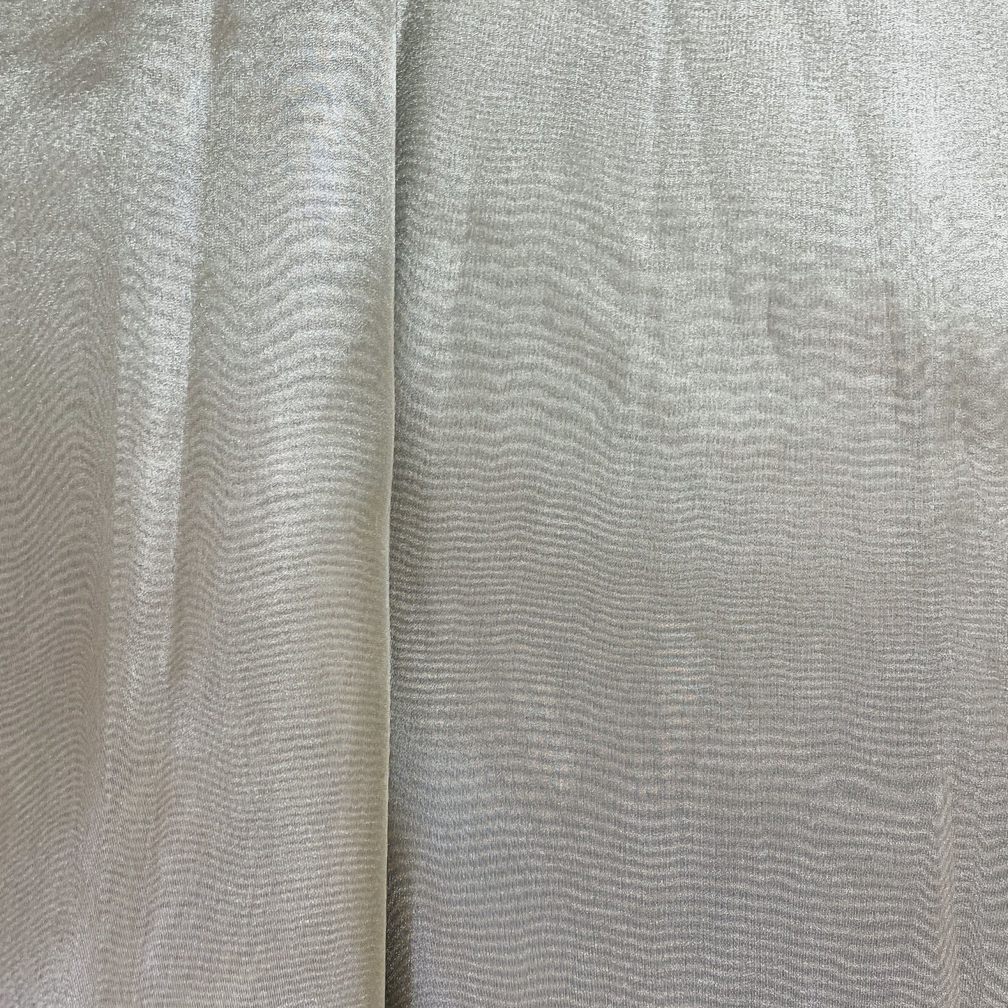Light Grey Solid Tissue Fabric