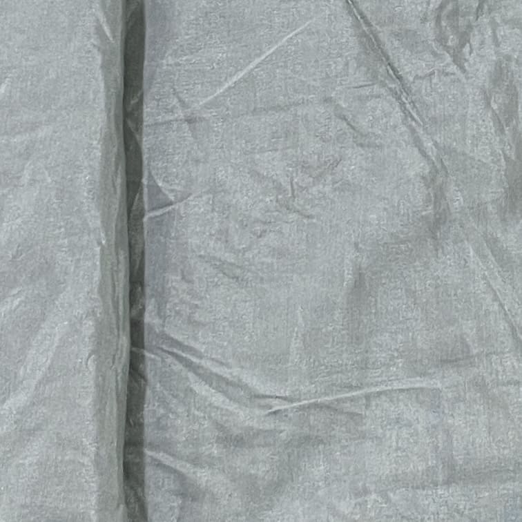 Lava Gray Solid Shantoon Fabric