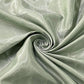 Dusky Moss Green Solid Shantoon Fabric