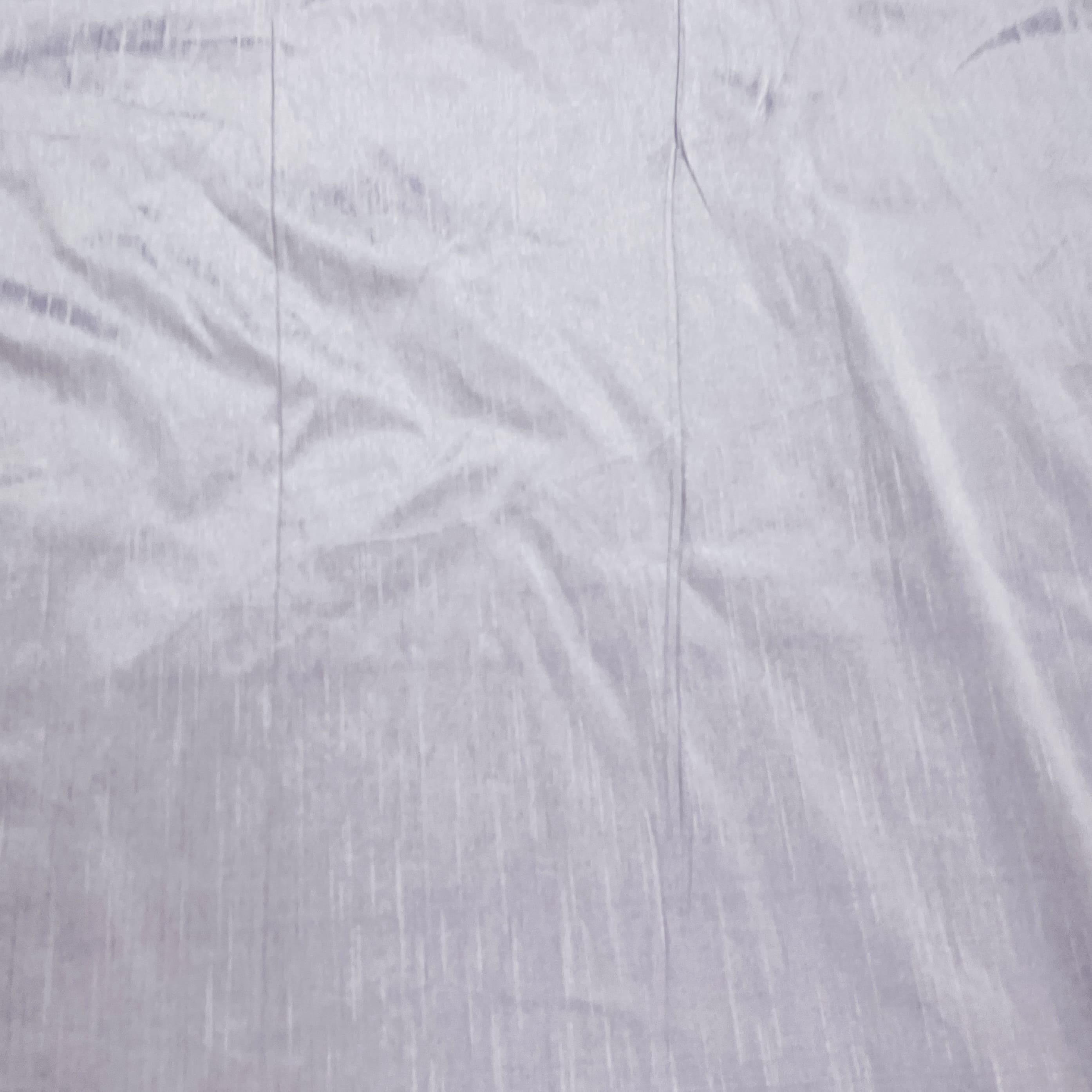 Lilac Purple Solid Dupian Silk Fabric