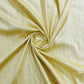 Light Yellow Solid Banarasi Cotton Slub Fabric