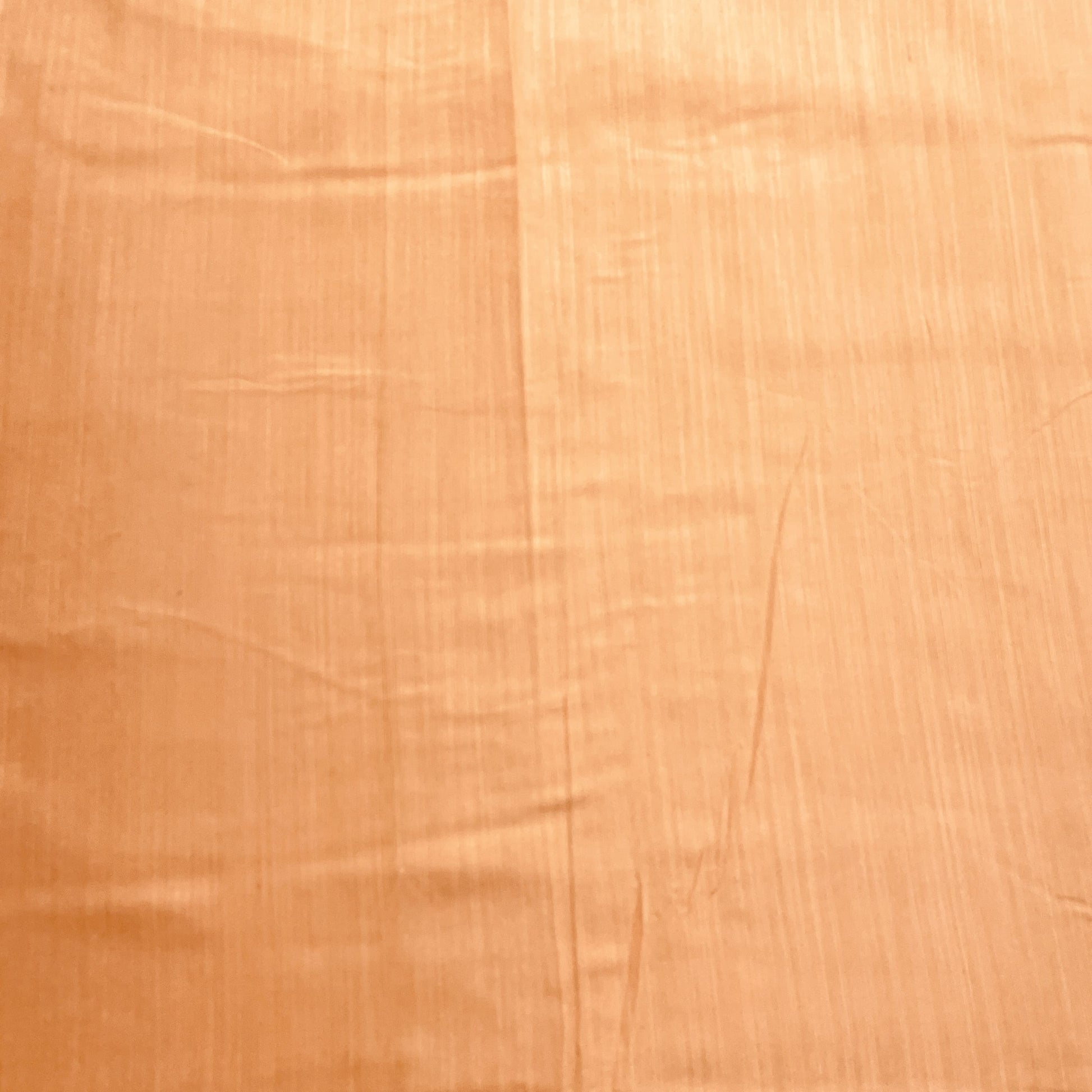 Light Orange Solid Banarasi Cotton Slub Fabric