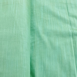 Mint Green Solid Banarasi Cotton Slub Fabric