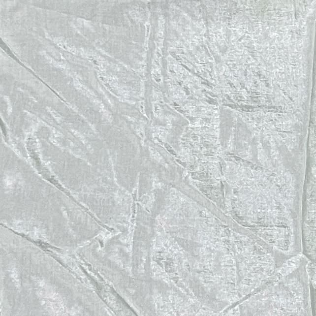 Light Silver Solid Shantoon Fabric