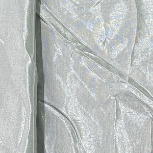 Light Silver Solid Shantoon Fabric