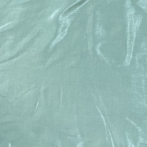 Pastel Green Solid Shantoon Fabric