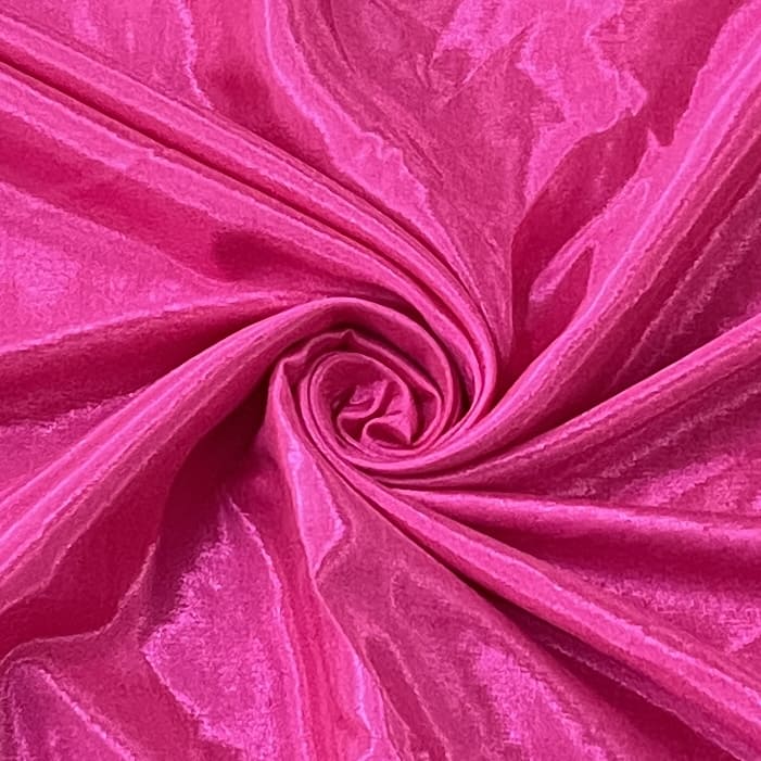 Hot Pink Solid Shantoon Fabric