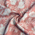 Exclusive Baby Pink Tropical Print Rayon Fabric