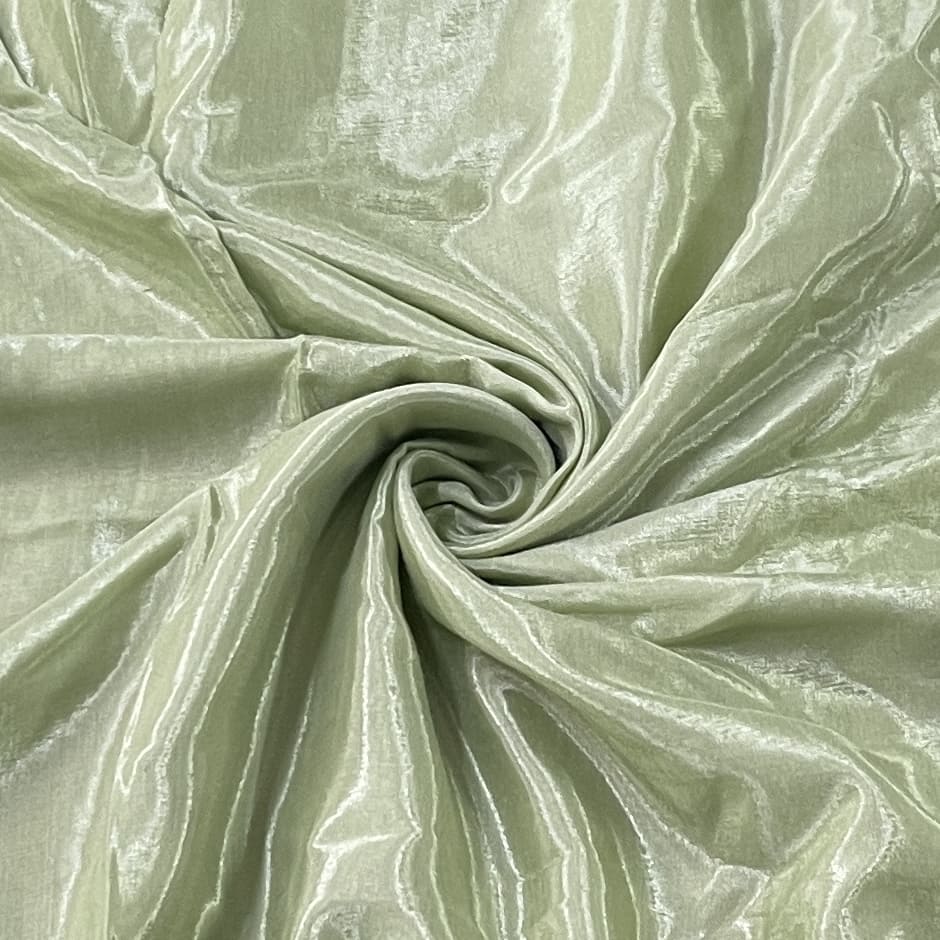 tea green solid shantoon fabric