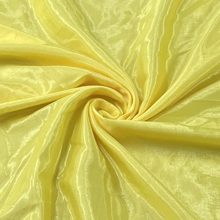 dark banana yellow solid shantoon fabric