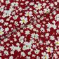 Exclusive Red Base With Floral Print Rayon Fabric