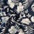 Exclusive Blue White Floral Print Rayon Fabric
