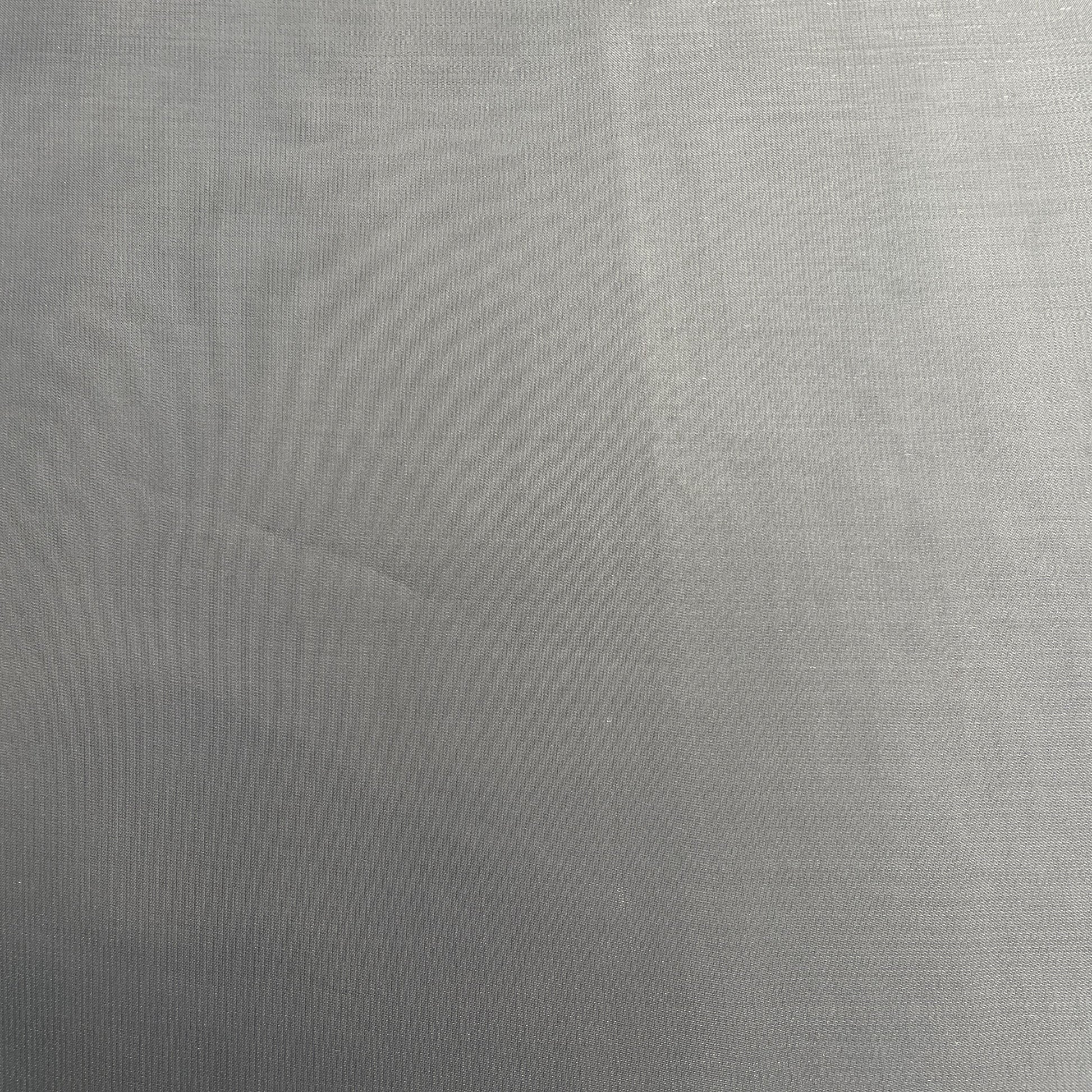 Premium Silver Solid Organza Satin Fabric