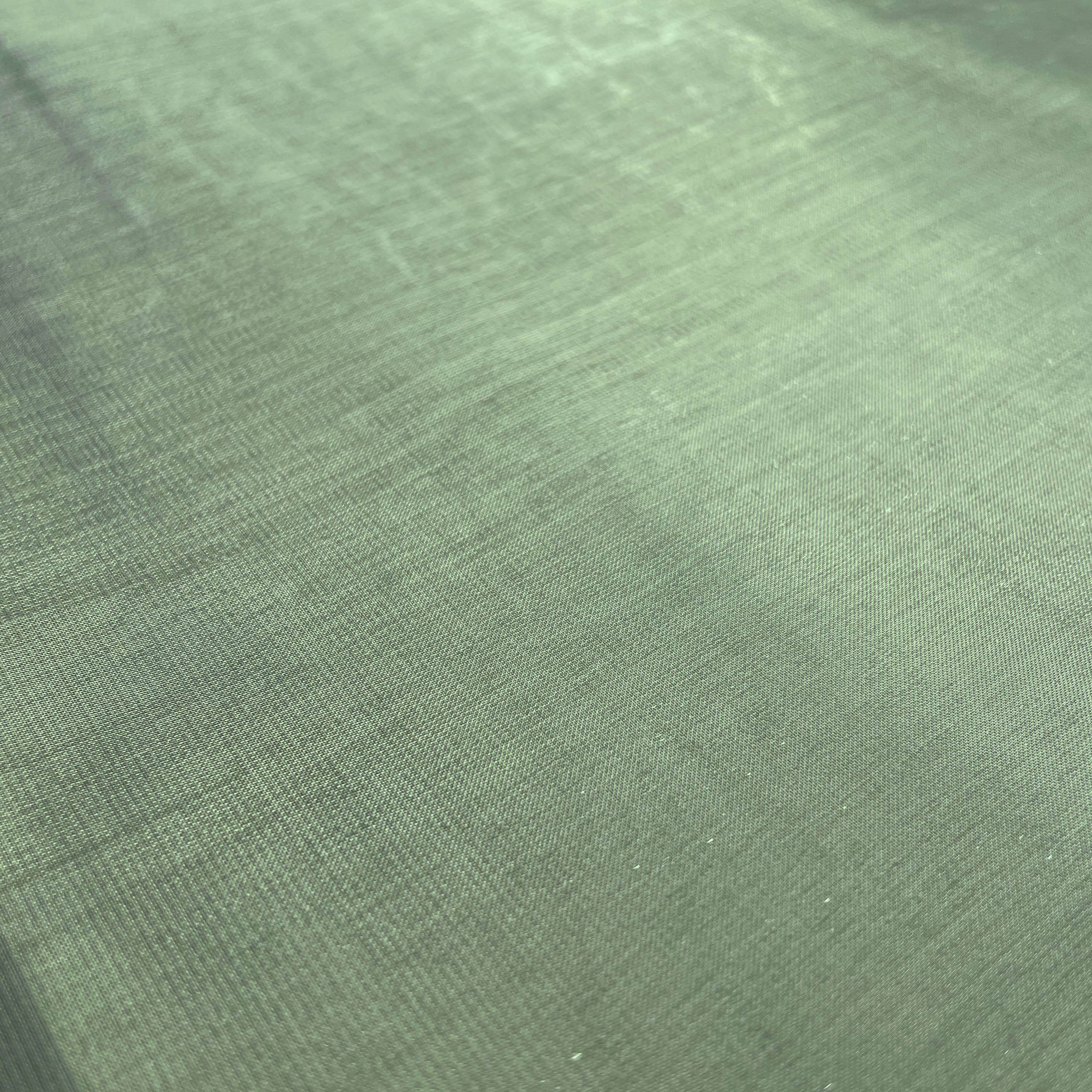 premium green solid organza satin fabric