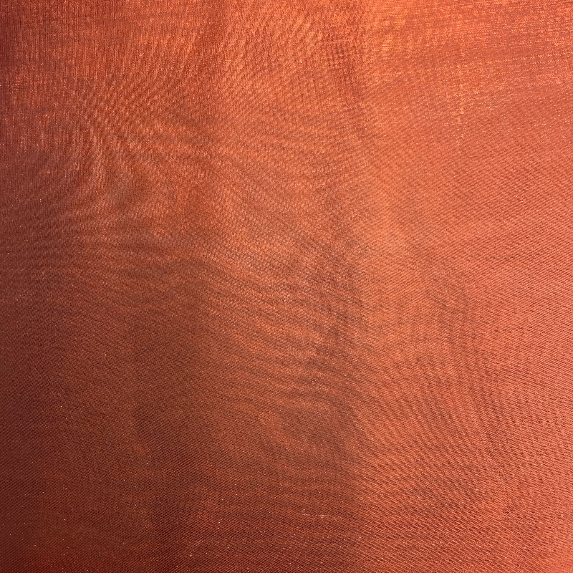 Premium Red Solid Organza Satin Fabric