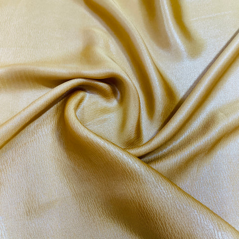 Dijon Solid Silver Shimmer Geogrette Satin - TradeUNO