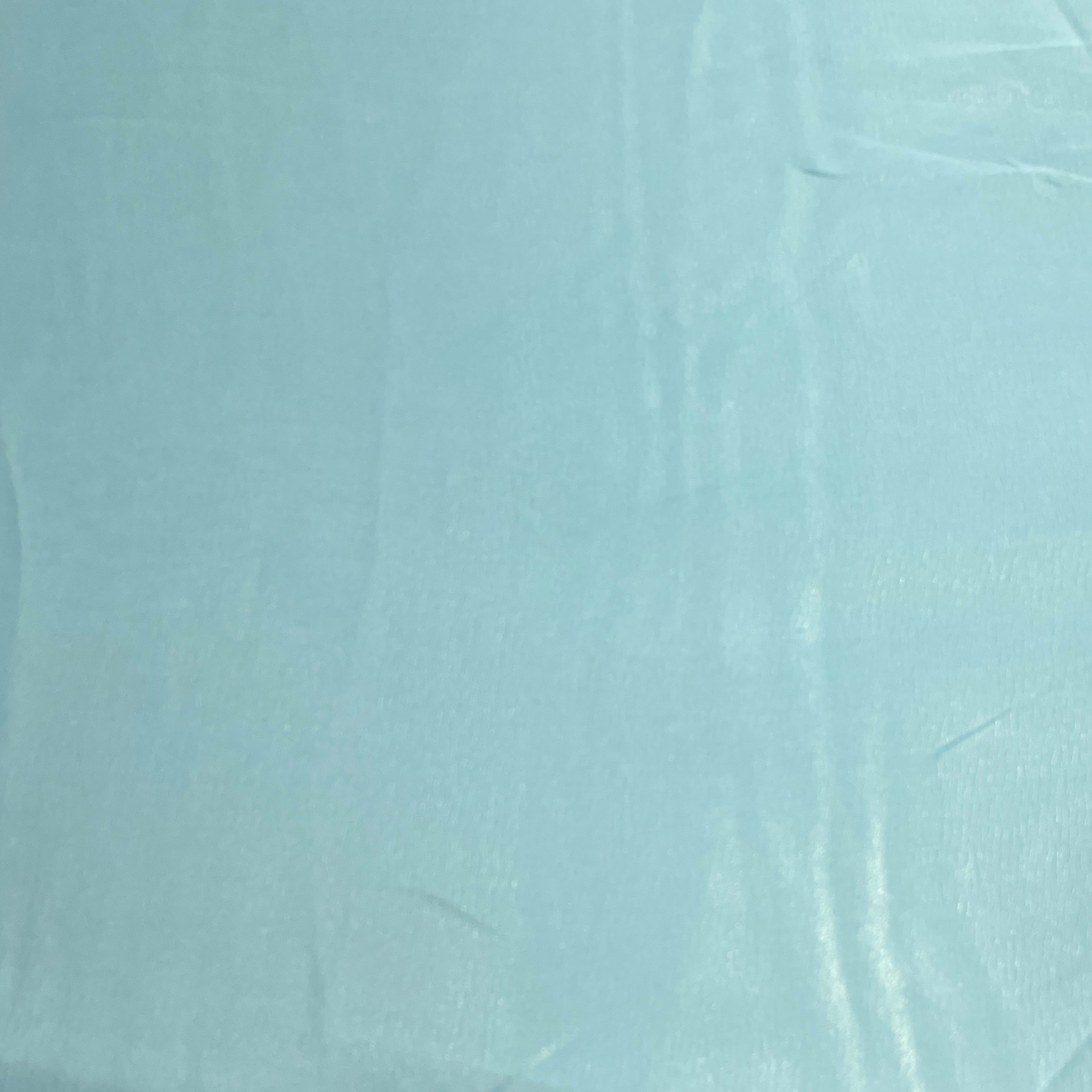 Aqua Blue Solid Gold Shimmer Geogrette Satin