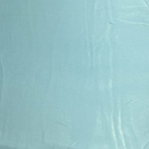 Aqua Blue Solid Gold Shimmer Geogrette Satin