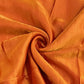 Classic Orange Solid Bemberg Silk