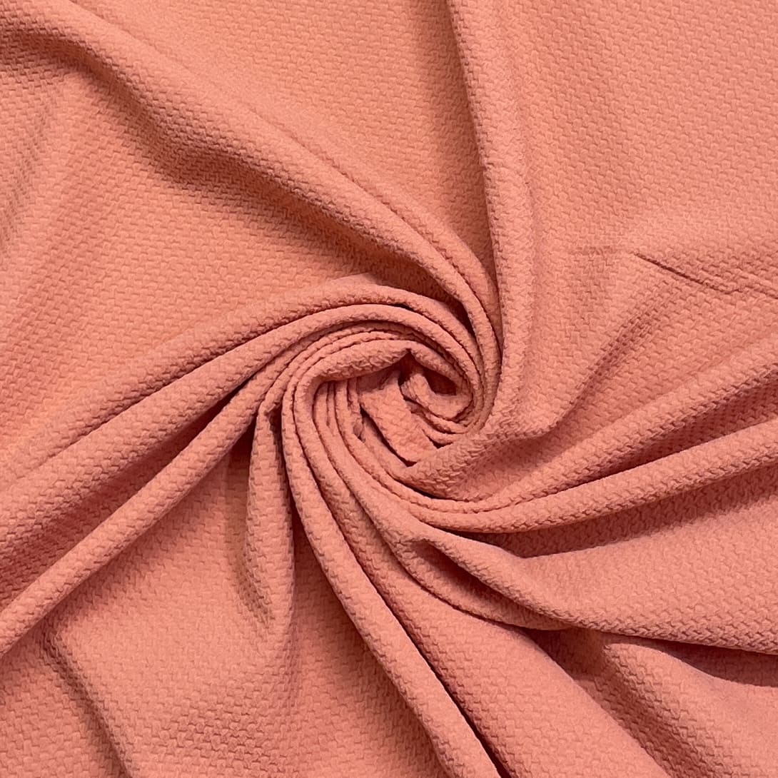 premium orange solid filmore lycra fabric