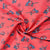 Red Kids Print Cotton Fabric