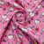 Pink Kids Print Cotton Fabric