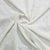 White Floral Sequence Embroidery Dyeable Organza Fabric