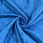 Dodger Blue Solid Shantoon Fabric