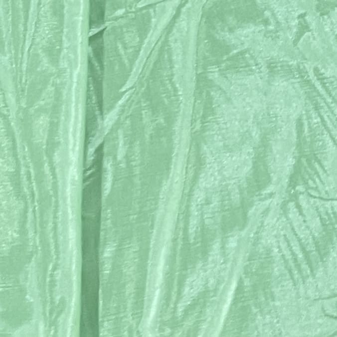 Buckingham Gardens Green Solid Shantoon Fabric