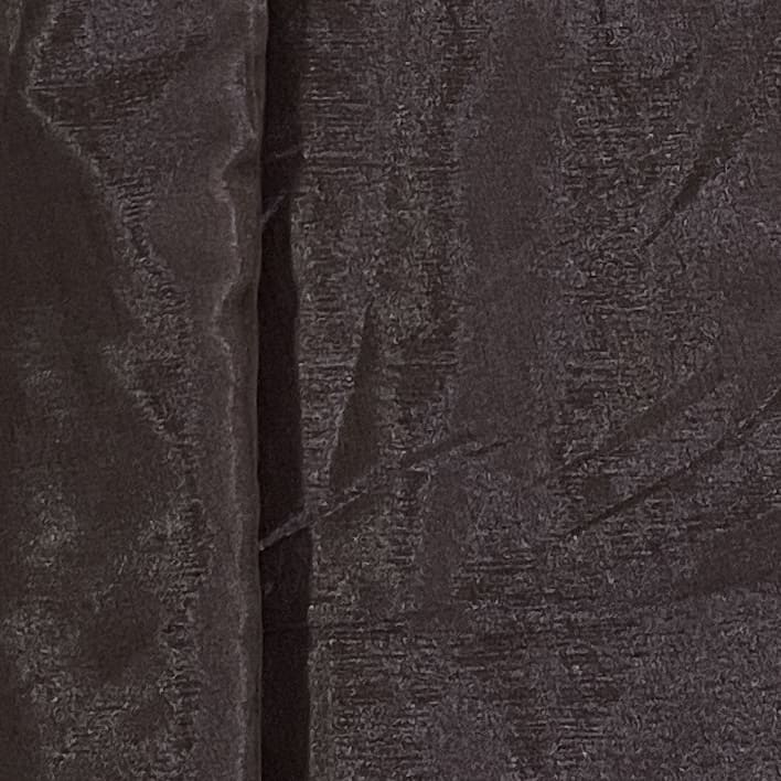 Dark Brown Solid Shantoon Fabric