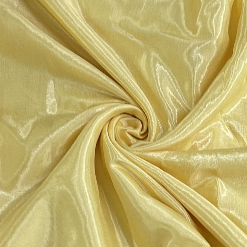 Middle Yellow Solid Shantoon Fabric