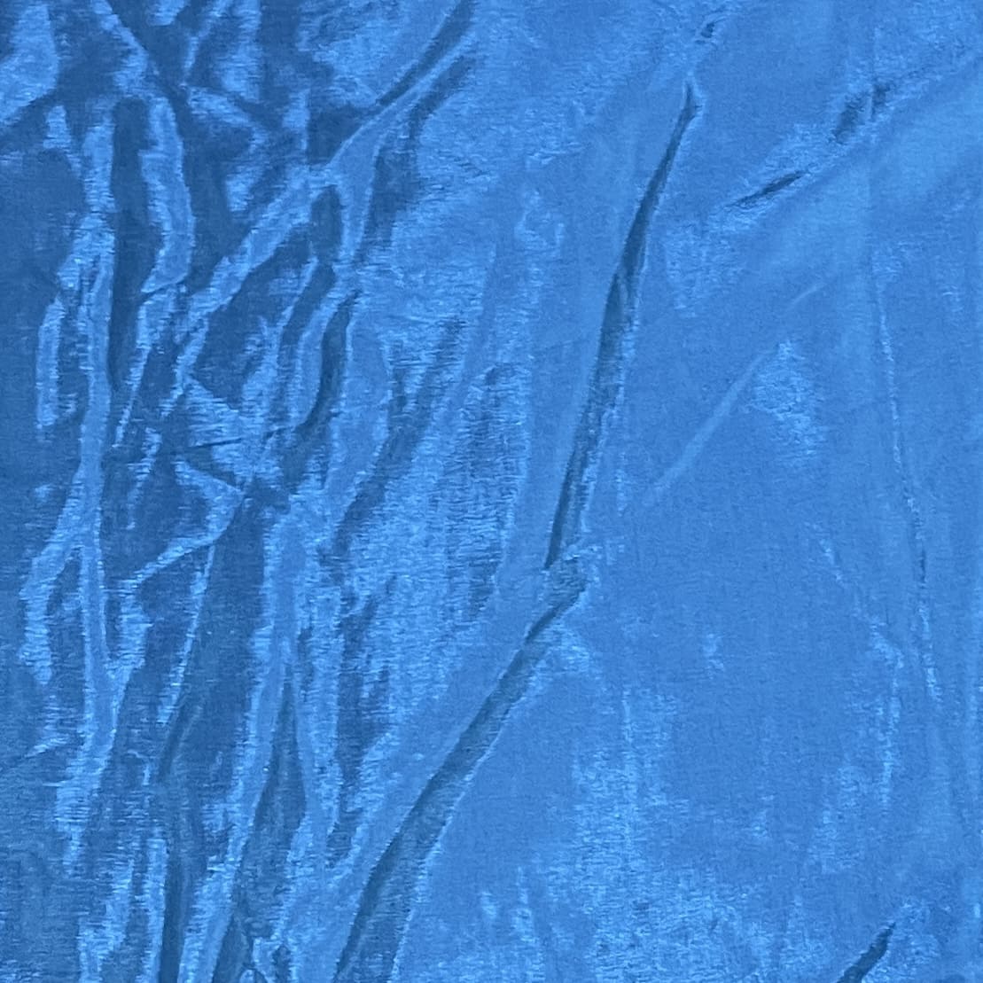 Dodger Blue Solid Shantoon Fabric