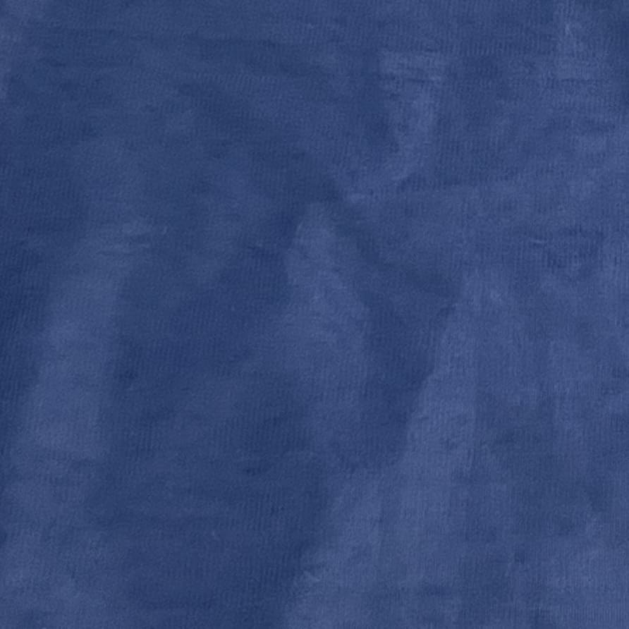 Classic Dark Navy Blue Solid Net Fabric