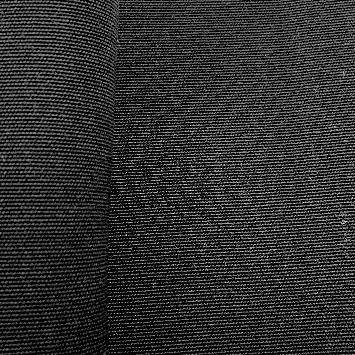 Premium Black Solid Acrylic Fabric