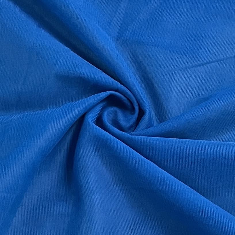 Classic Yale Blue Solid Net Fabric