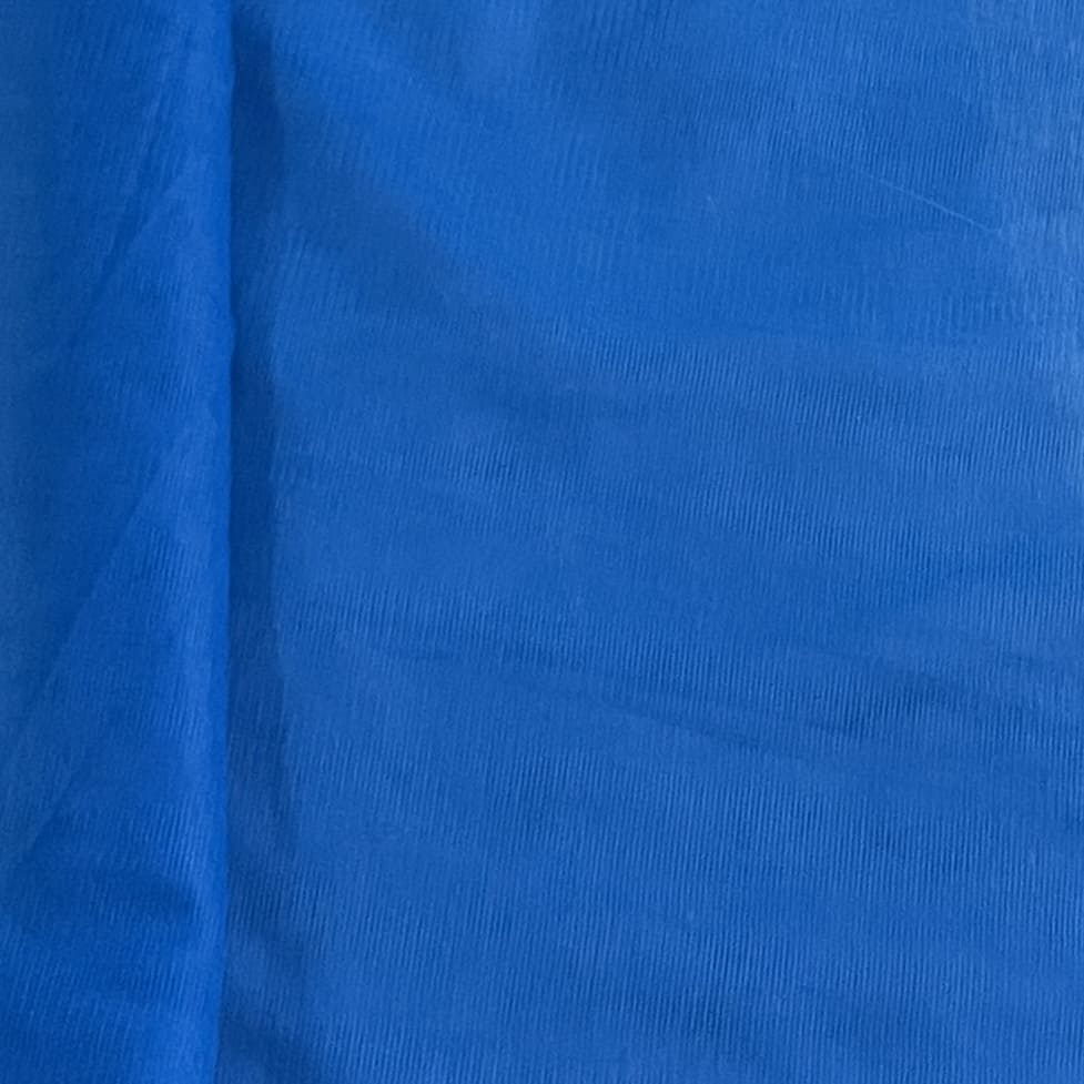 Classic Yale Blue Solid Net Fabric